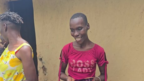 David, Amos & Victor blessed big - concrete floors, bedding, new clothes & a food basket (Oct 19th 2024)