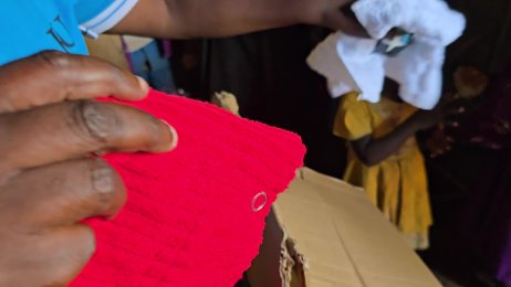 Donation box from Canada delivered to a village in Kakamega County (Jun 14th 2025).